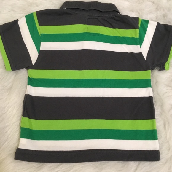 [Point Zero] Striped Polo Shirt - Picture 3 of 5